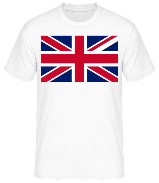 Aperçu: Great Britain Flag - T-shirt standard Homme - Blanc - Devant