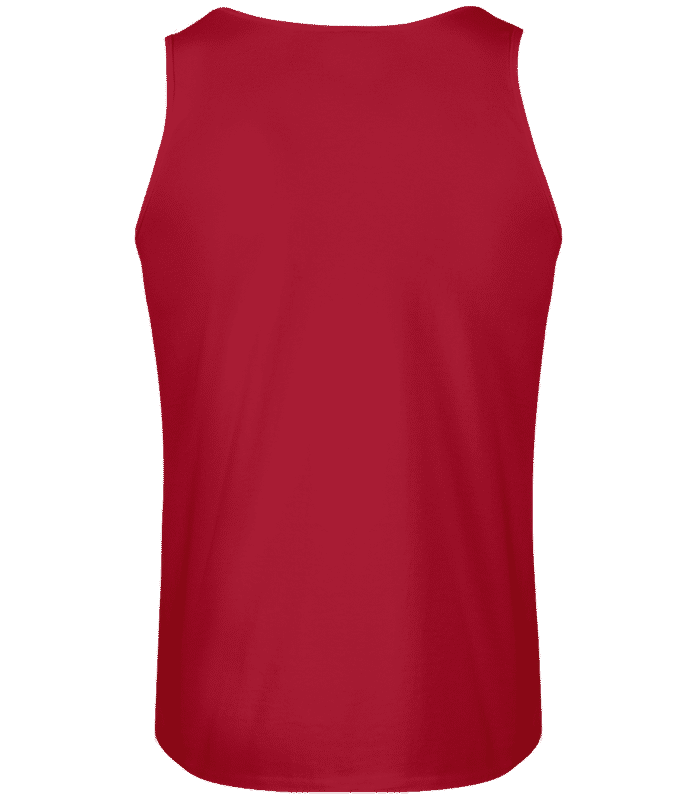 Preview: Men's Gildan Tank Top - Red - Back