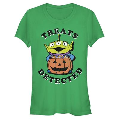 Disney - Toy Story - Aliens Treats Detected - Halloween - Femme T-shirt - Vert irlandais - Devant