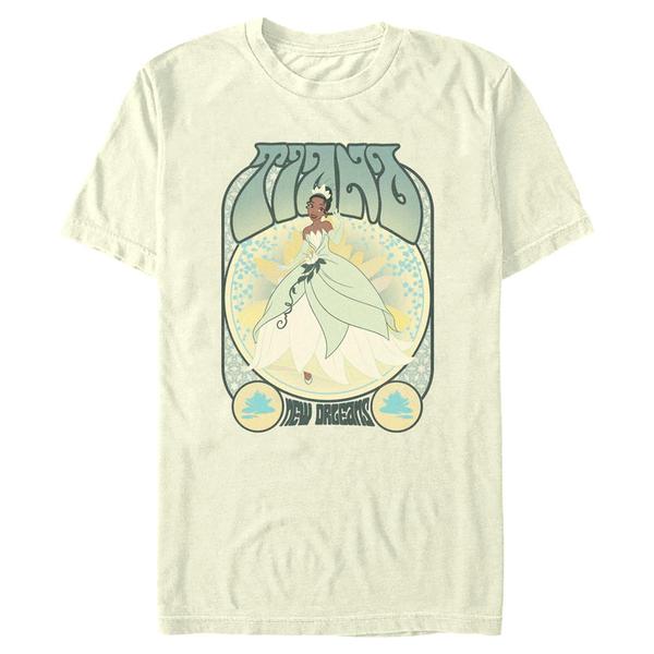 Aperçu: Disney Classics - La princesse et la grenouille - Tiana Gig - Homme T-shirt - Crème - Devant