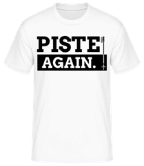 Piste Again · Männer Basic T-Shirt