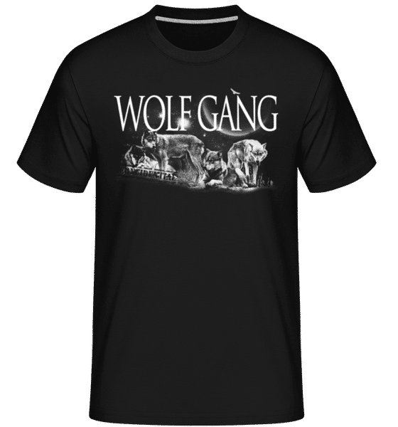 Aperçu: Wolf Gang -  T-Shirt Shirtinator homme - Noir - Devant