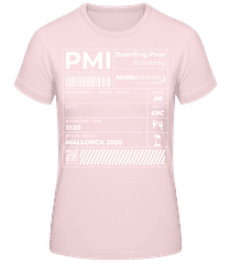 Bride Squad Boarding Pass Mallorca JGA · Frauen T-Shirt B&C