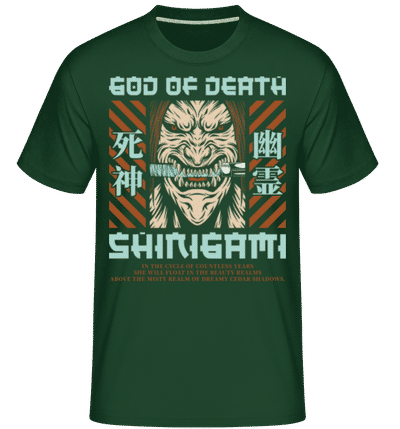 Shinigami God Of Death - Shirtinator Men's T-Shirt - Bottle green - Front