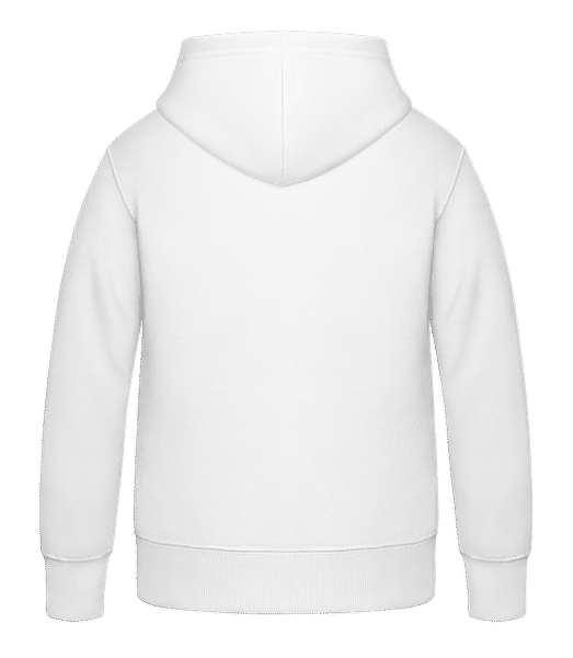 Drapeau mûré Maroc - Sweat à capuche Enfant - Blanc - Derrière
