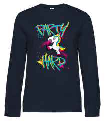Party Hard Licorne · Sweat-shirt standard pour femme