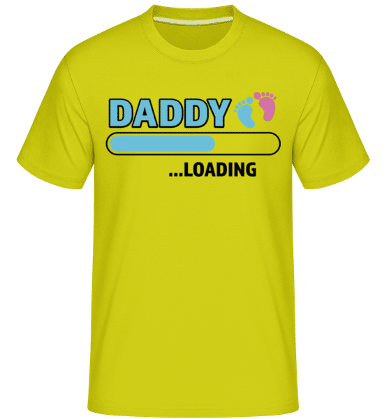 Preview: Daddy Loading - Shirtinator Men's T-Shirt - Lime - Front