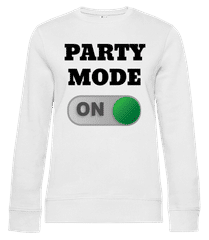 Party Mode On · Sweat-shirt standard pour femme