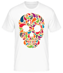 Colorful Skull · Männer Basic T-Shirt