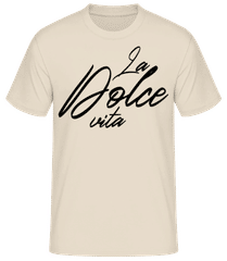 La Dolce Vita · Camiseta básica para hombre