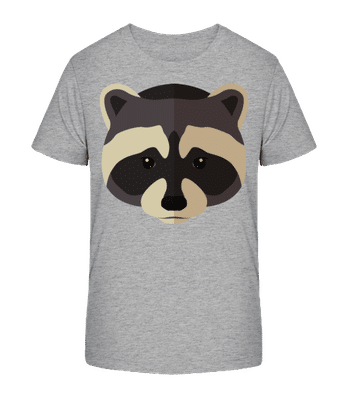 Racoon Comic Stín - Detské Bio tričko Stanley Stella 2.0 - Melírově šedá - Napřed