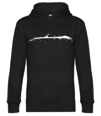 'Porsche 911 Car. Cabrio' Silhouette · Männer Standard Hoodie