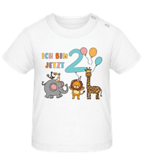 Ich Bin Jetzt Zwei · Baby Bio T-Shirt