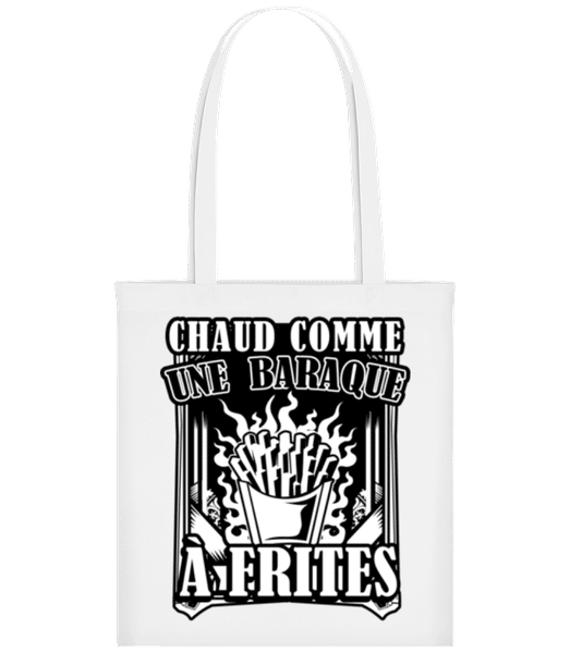 Aperçu: Comme Une Baraque À Frites - Tote Bag - Blanc - Devant