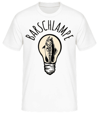 Barschlampe - Männer Basic T-Shirt - Weiß - Vorne