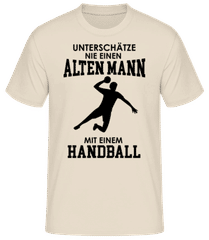 Handballer Nicht Unterschätzen · Männer Basic T-Shirt