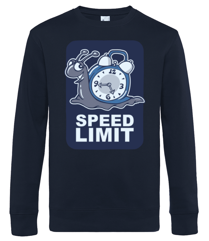 Vorschau: Speed Limit - Männer Standard Pullover - Marine - Vorne