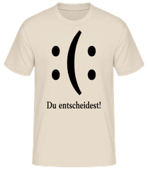 Du Entscheidest · Männer Basic T-Shirt