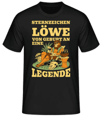 Sternzeichen Löwe Legende · Männer T-Shirt B&C