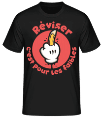 Réviser C’est Pour Les Faibles · T-shirt standard Homme
