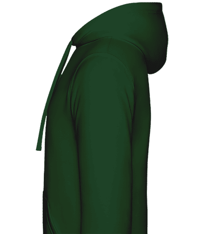 Männer Standard Hoodie - Flaschengrün - Links