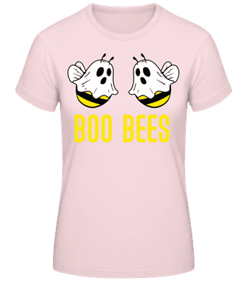 Boo Bees Halloween - T-shirt standard Femme - Rose - Devant