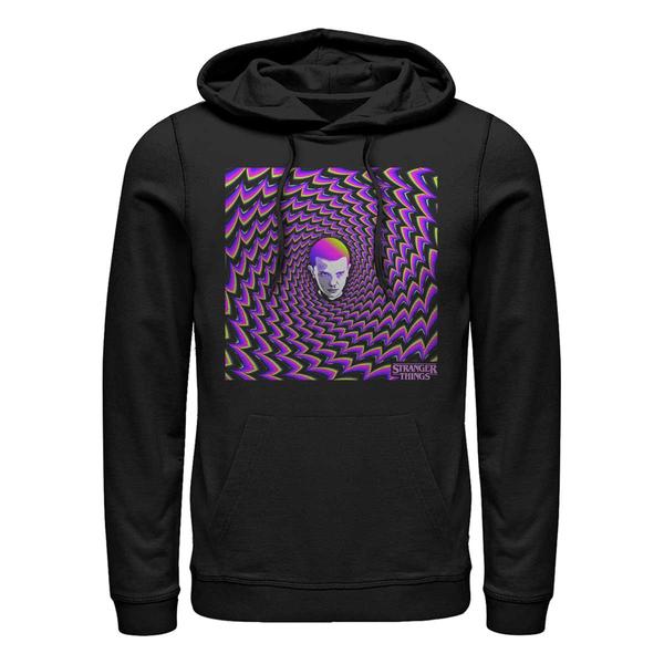 Vorschau: Netflix - Stranger Things - Eleven Psycho - Unisex Hoodie - Schwarz - Vorne