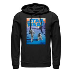 Star Wars - R2-D2 & C-3PO Sunday Stroll - Unisex Mikiny s kapucňou