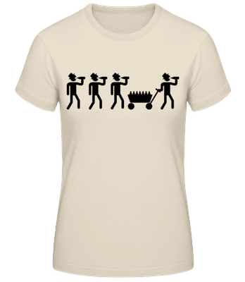 Father's Day Party - Women's B&C T-Shirt - Cream - Front