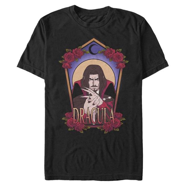 Aperçu: Netflix - Castlevania - Dracula Art Nouveau - Homme T-shirt - Noir - Devant