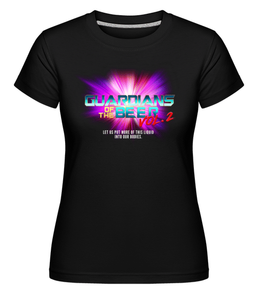 Aperçu: Gardiens de la bière Vol2 -  T-shirt Shirtinator femme - Noir - Devant