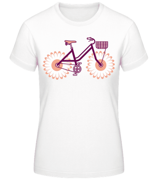 Aperçu: Vélo - T-shirt standard Femme - Blanc - Devant