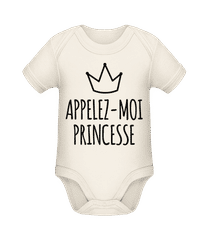 Appelez-Moi Princesse · Body manches courtes bio
