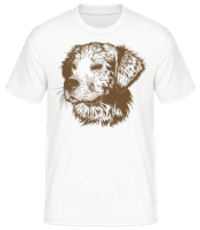 Little Dog - Camiseta para hombre B&C - Blanco - delante