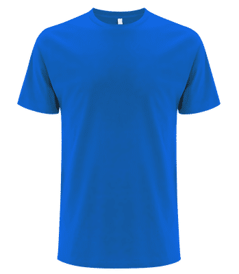 Men's Organic T-Shirt EarthPositive - Royal blue - Front
