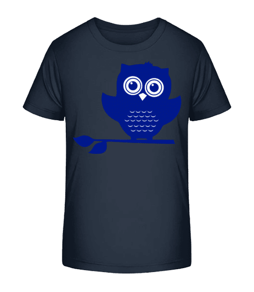Aperçu: Chouette - T-shirt bio Enfant Stanley Stella 2.0 - Bleu marine - Devant