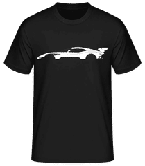 'Aston Martin Vulcan' Silhouette · Camiseta básica para hombre