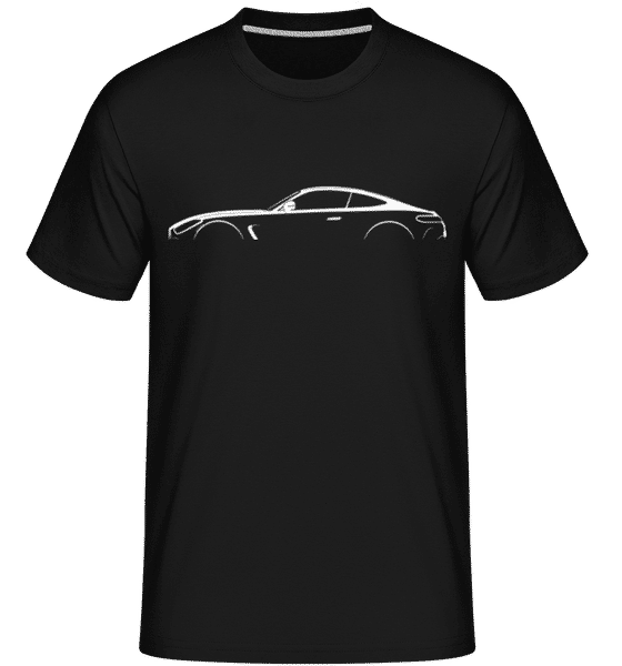 Aperçu: 'Mercedes-AMG GT 63 C192' Silhouette -  T-Shirt Shirtinator homme - Noir - Devant