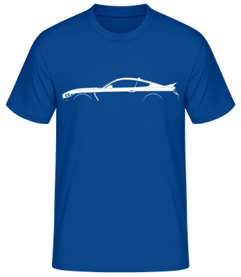 'Ford Shelby GT350 2015' Silhouette - T-shirt standard Homme - Bleu royal - Devant