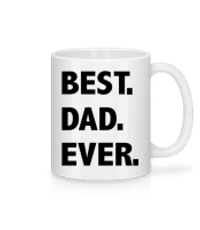 Najlepší otec Ever - Keramický hrnček - Biela - Predné