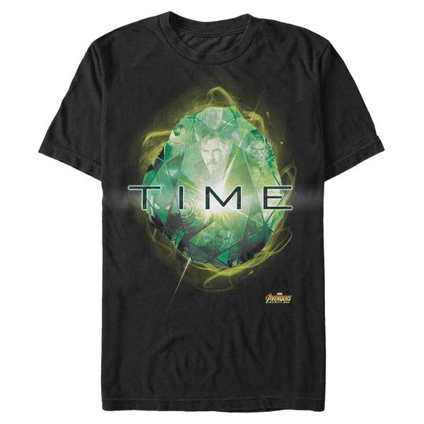 Aperçu: Marvel - Avengers Infinity War - Infinity Stones Time Stone - Homme T-shirt - Noir - Devant