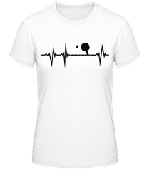 Table Tennis Heartbeat · Women's B&C T-Shirt