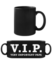 VIP Very Important Papa · Schwarze Tasse