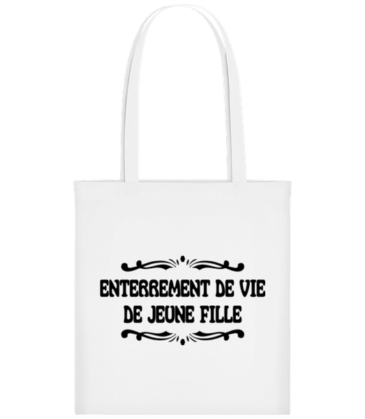 Aperçu: Enterrement De Vie De Jeune Fille - Tote Bag - Blanc - Devant