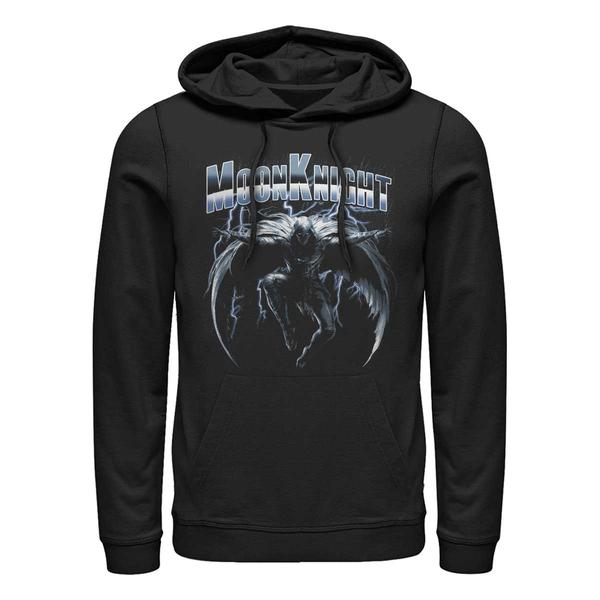Aperçu: Marvel - Moon Knight - Moon Knight Dark Rain - Unisex Sweat à capuche - Noir - Devant