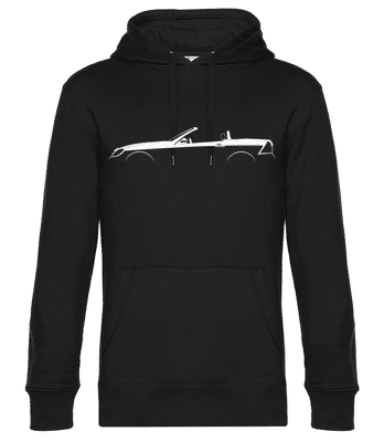 'Mercedes-Benz SLK R170' Silhouette - Men’s Standard Hoodie - Black - Front