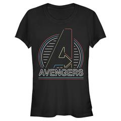 Marvel - Avengers - Logo Neon Avengers - Frauen T-Shirt