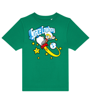 Space Cowboy - T-shirt enfants B&C - Vert irlandais - Devant