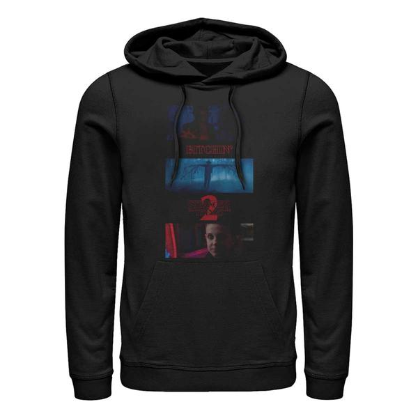 Aperçu: Netflix - Stranger Things - Eleven Photo Story - Unisex Sweat à capuche - Noir - Devant
