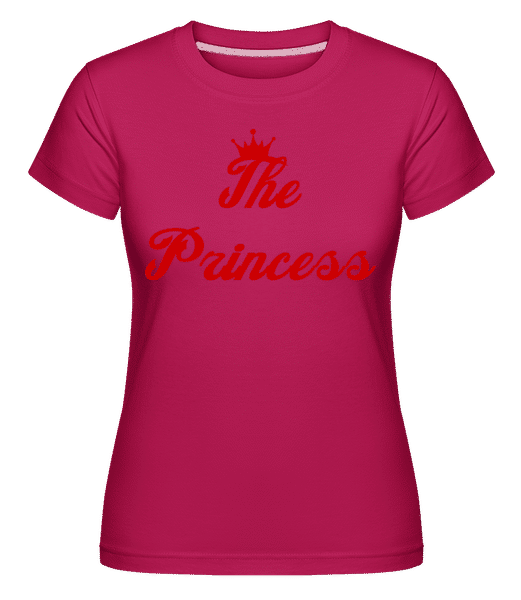 Aperçu: The Princess -  T-shirt Shirtinator femme - Magenta - Devant